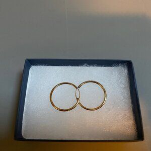 Gold Filled Hoop Earrings